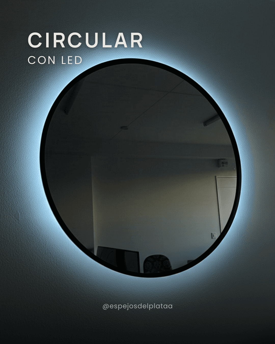 Espejo Circular con LED
