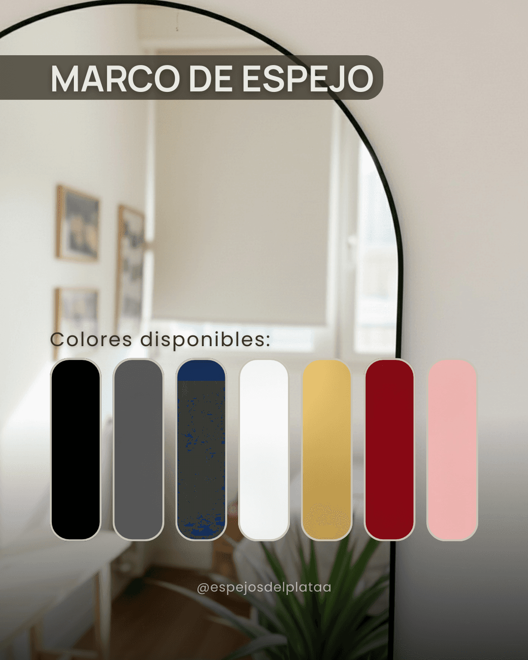 Espejo Arco Elegante - Miniatura 5