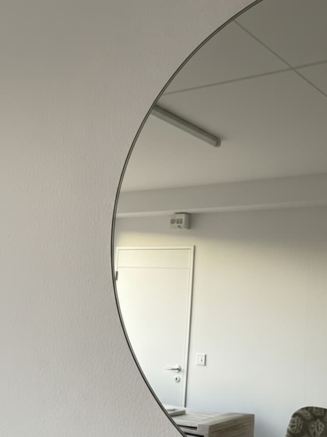 Espejo Circular Ultra Minimal - Miniatura 3