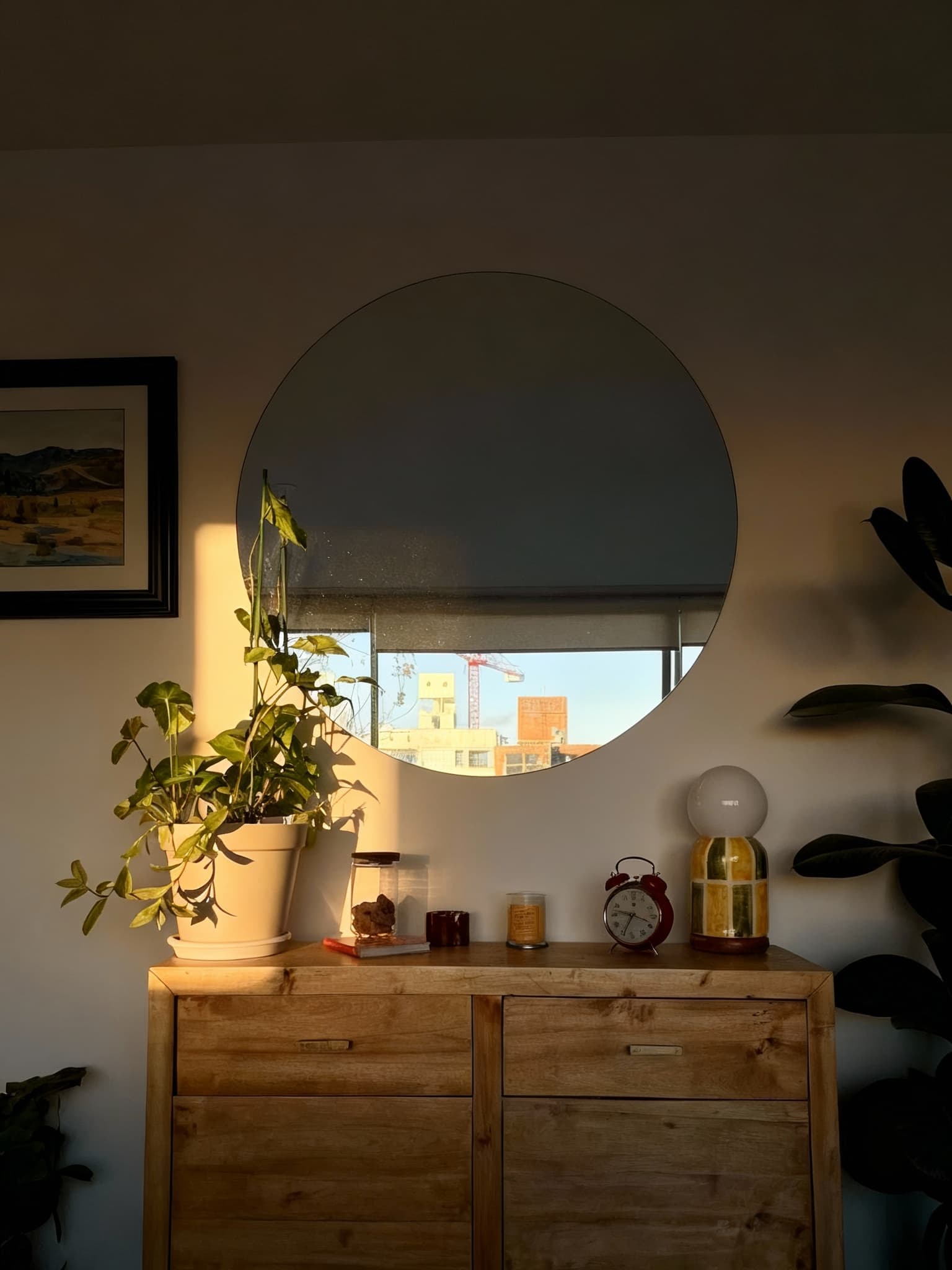 Espejo Circular Ultra Minimal - Miniatura 4