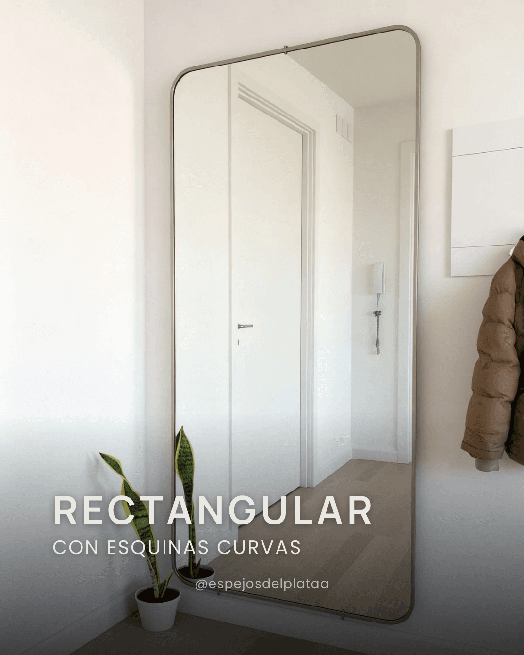 Espejo Minimal Rounded
